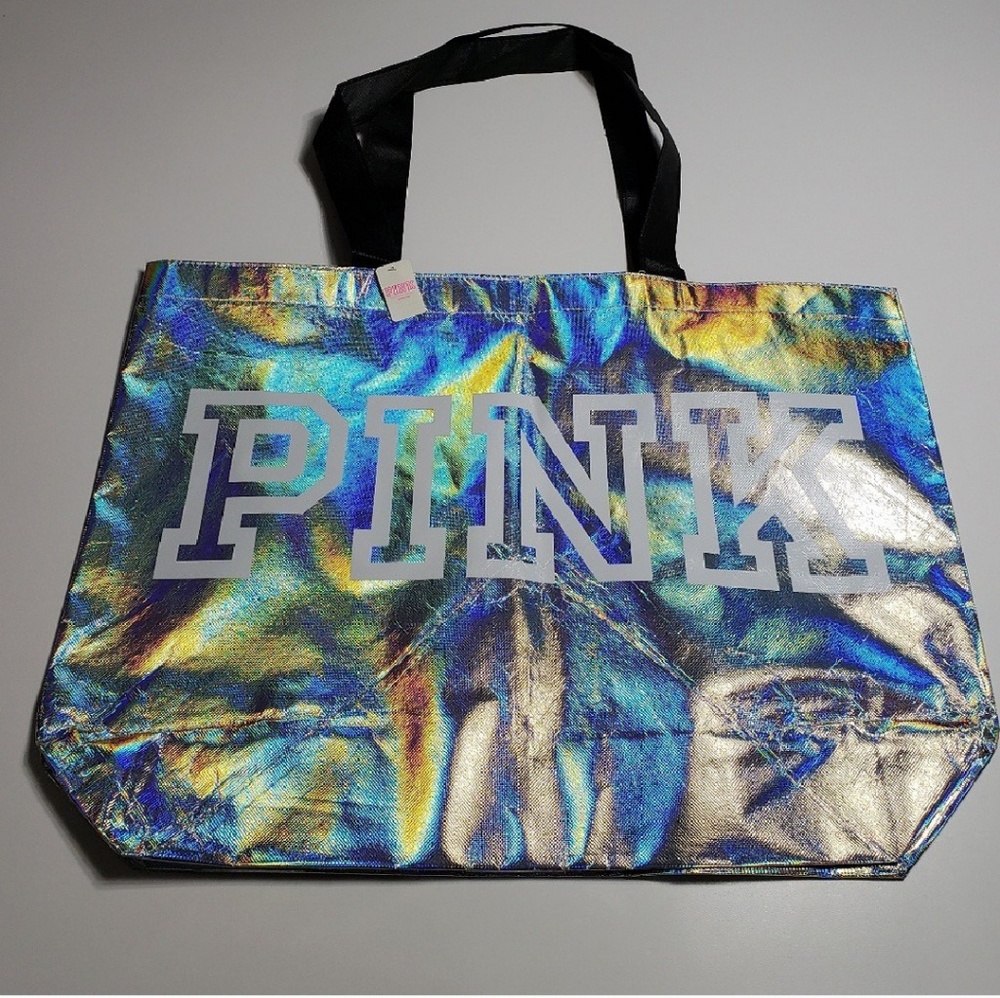 VS PINK bag holographic reusable shopping - Picture 2 of 6